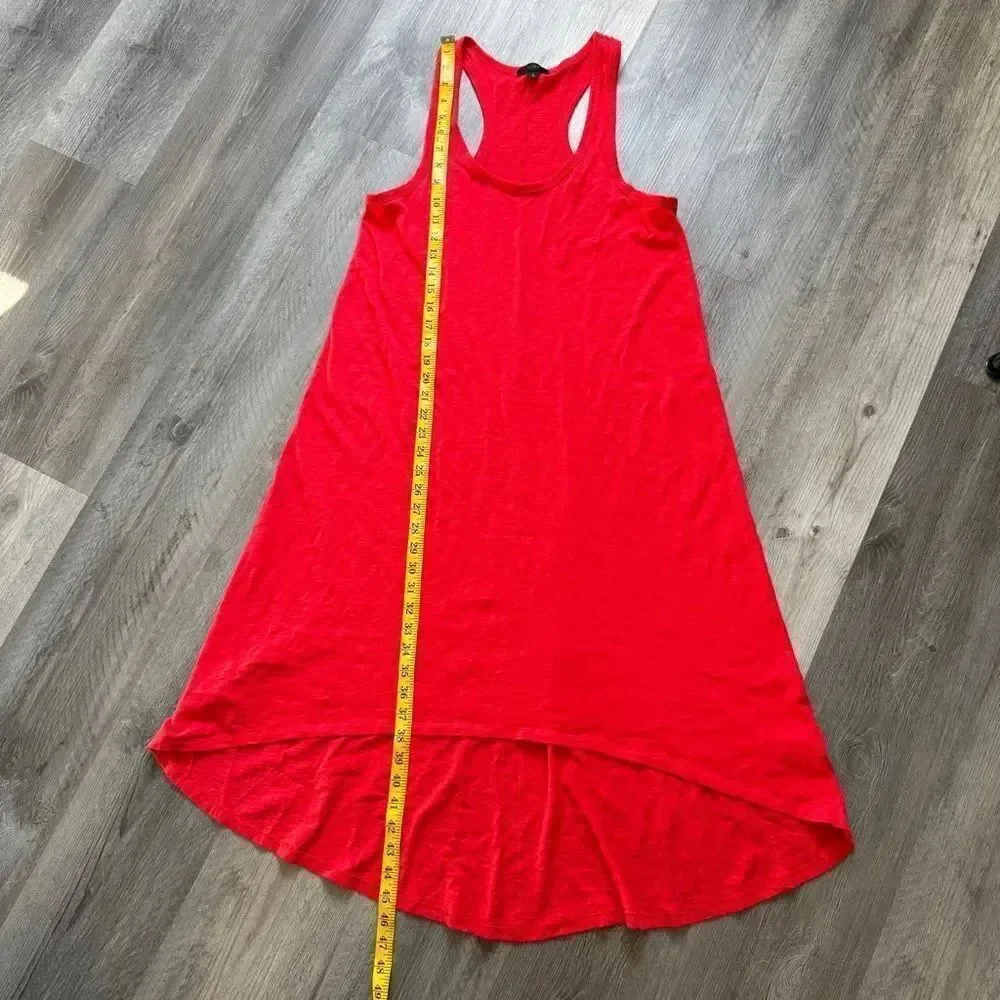 J. Crew Hi Low Swingy Tank Dress Medium Minimalist Racerback